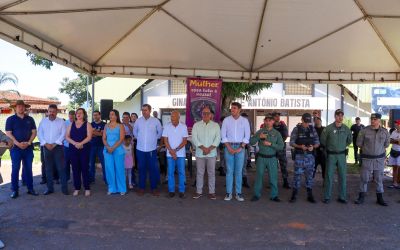 Jaraguá: Paulo Vitor Avelar e Deputado Lineu receberam forças de segurança do estado de Goiás