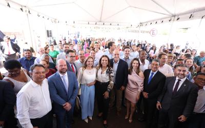 Gracinha Caiado inaugura nova sede da Delegacia da Mulher em Itumbiara