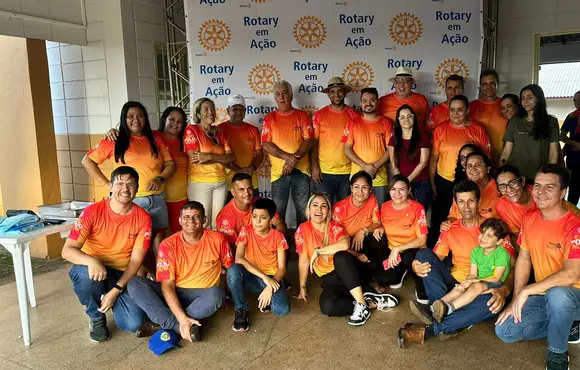 Projeto Rotary em Ação do Rotary Club Catalão 1° Novembro promove atividades de saúde, cultura, assistência social, educação, esportes, lazer e cidadania