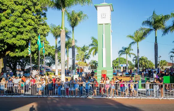 Goiandira: Allisson Peixoto entrega revitalização da Praça Dr. Pedro Ludovico durante aniversário de 93 anos da cidade