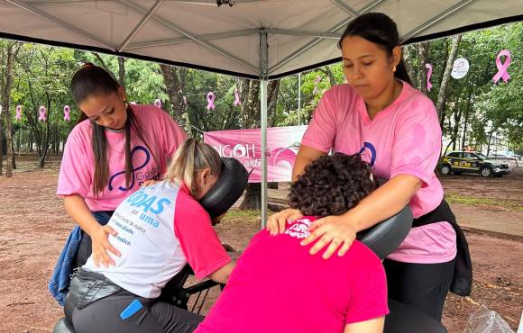 Goiânia: Prefeitura e parceiros realiza evento "Laços de Cuidado e Proteção ao Câncer de Mama" no Parque Vaca Brava