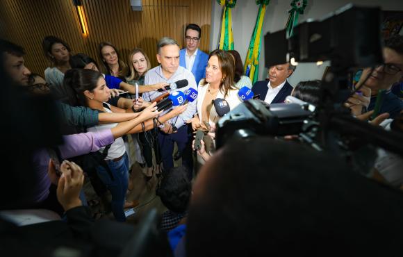 Goiânia: Em reunião com Mabel, Gracinha Caiado anuncia entrega de Restaurante do Bem e Casa da Pessoa Idosa na capital